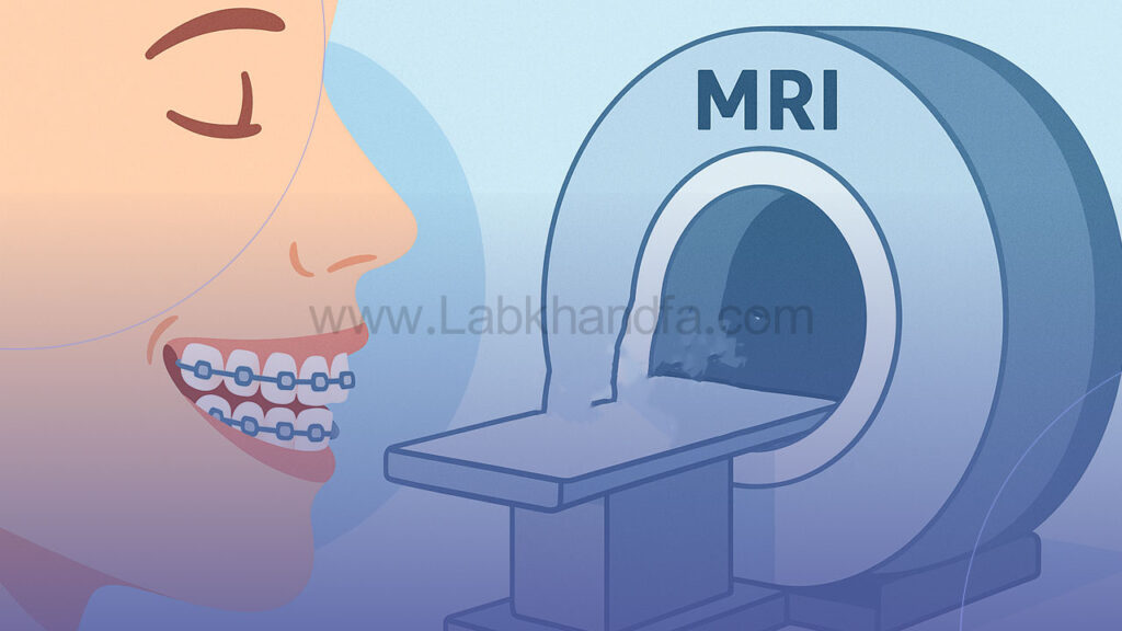 انجام MRI با ارتودنسی دندان
