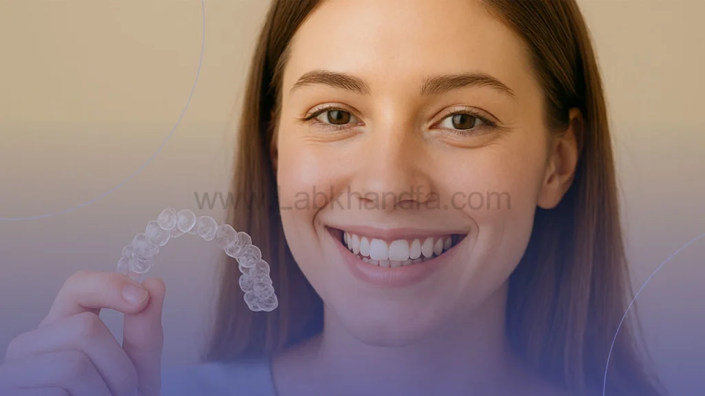 مرتب شدن دندان ها با ارتودنسی شفاف