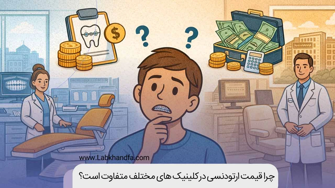 چرا قیمت ارتودنسی در کلینیک های مختلف متفاوت است؟
